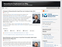 Tablet Screenshot of employmentlawblogma.com